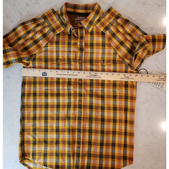 REI Co-Op Heritage Men's Size Small Wallace Lake Flannel Shirt ~NWT *Minor Flaw* - Picture 7 of 10